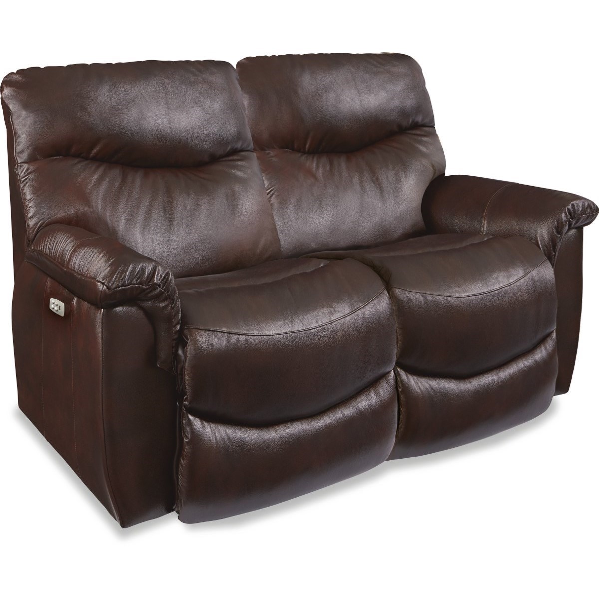 LaZBoy James Casual Power Reclining Loveseat with Power Headrests